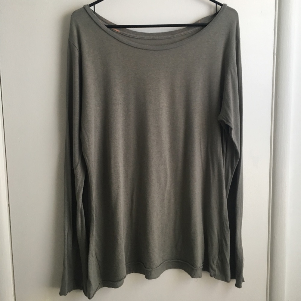 GREY LONG SLEEVE SHIRT